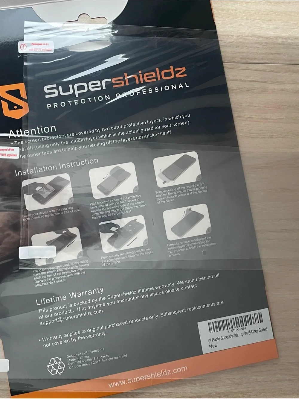 Orange Screen Protector for Tablets & Accessories
